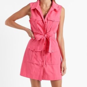Showpo Turbina Pink Cargo Mini Dress